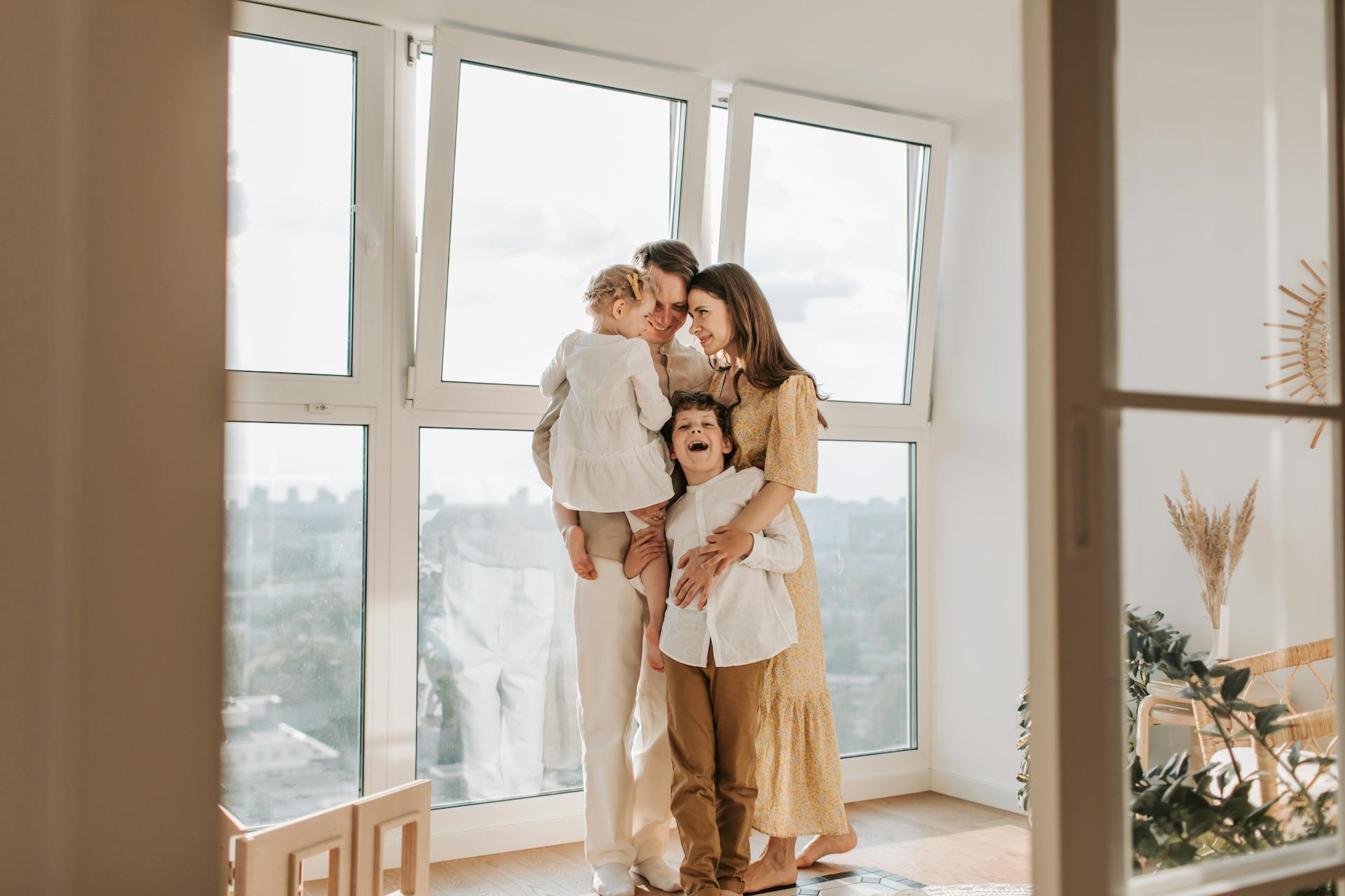 Familie sicheres und gemütliches Zuhause